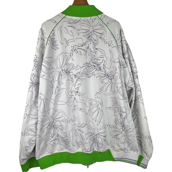 ARTFUL DODGER Embroidered Tropical Floral Track Jacket 4XL 4X Streetwear - Picture 6 of 12